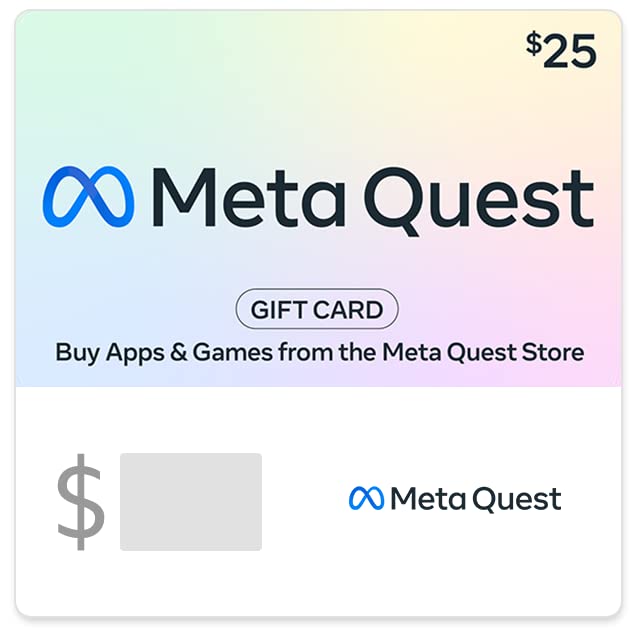 Explore Virtual Reality with Your Meta Quest Gift Card