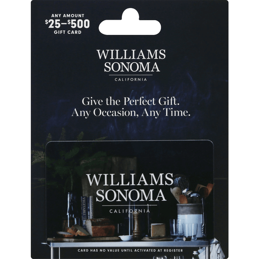 Gourmet Delights Await with Your Williams Sonoma Gift Card