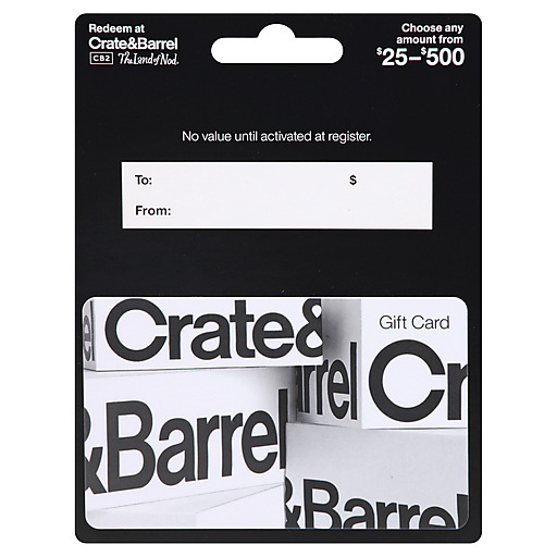 Upgrade Your Home Decor with Your Crate and Barrel Gift Card