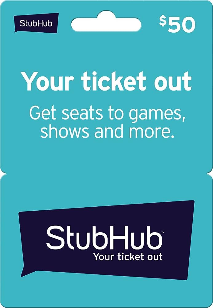 Experience Live Events with Your StubHub Gift Card