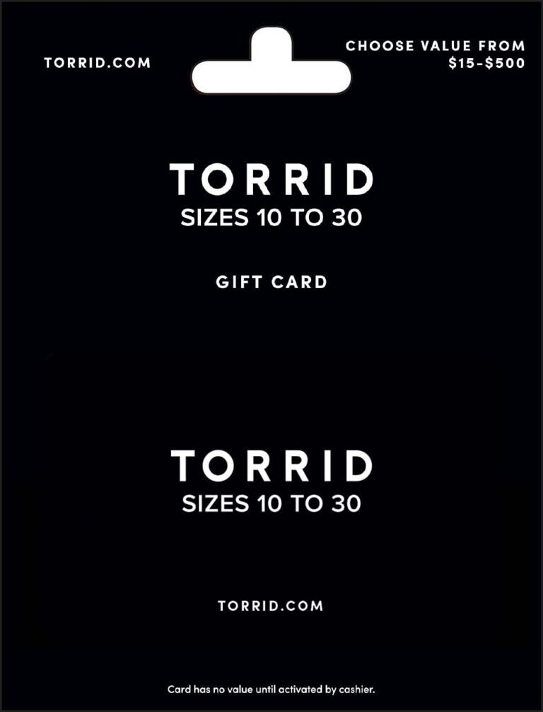 Celebrate Your Curves with Your Torrid Gift Card