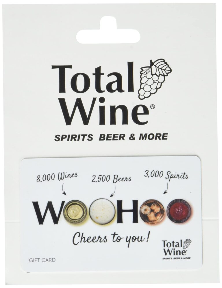 Explore a Wide Selection of Wines with Your Total Wine Gift Card