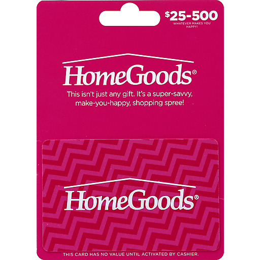 Decorate Your Home with Your Home Goods Gift Card