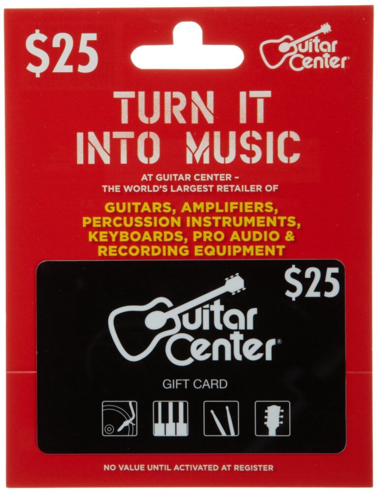 Unleash Your Musical Talent with Your Guitar Center Gift Cards