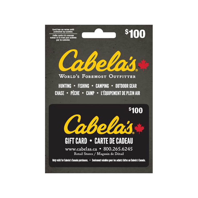 Gear Up for Outdoor Adventures with Your Cabela’s Gift Card