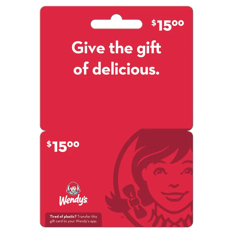 Satisfy Your Fast Food Cravings with Your Wendy’s Gift Card