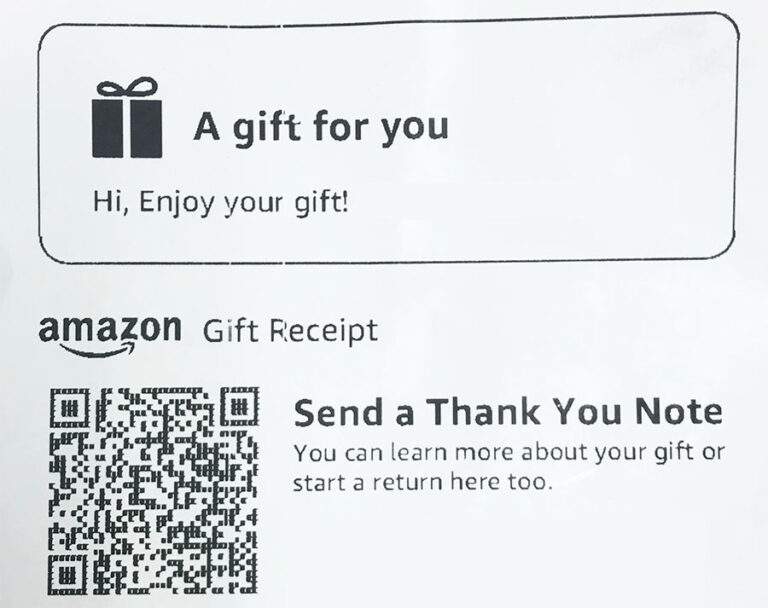 Gift Giving Made Easy with Amazon Gift Receipt