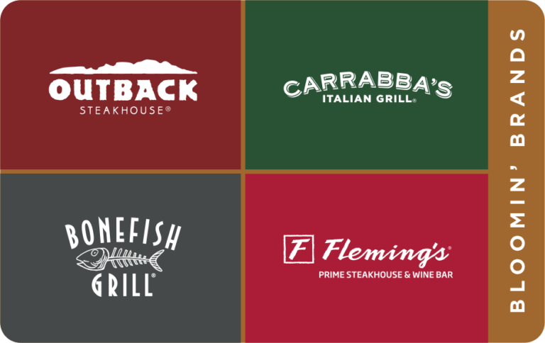 Savor the Variety with Your Bloomin Brands Gift Card