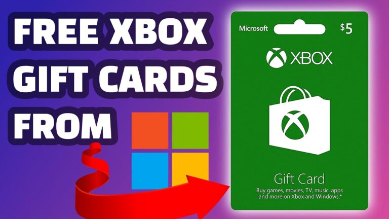 Game on with Free Xbox Gift Card Codes