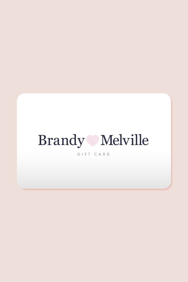 Experience California Inspired Fashion with Your Brandy Melville Gift Card