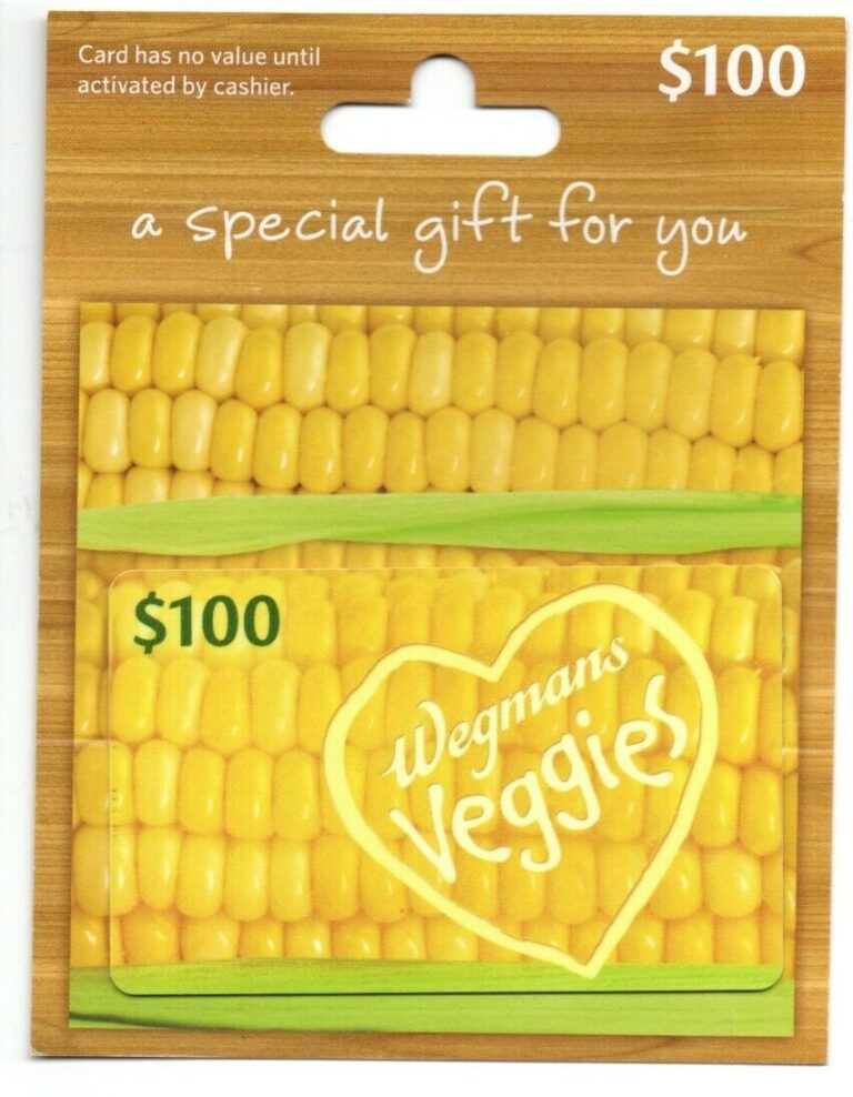 Enjoy Quality Groceries with Your Wegmans Gift Card