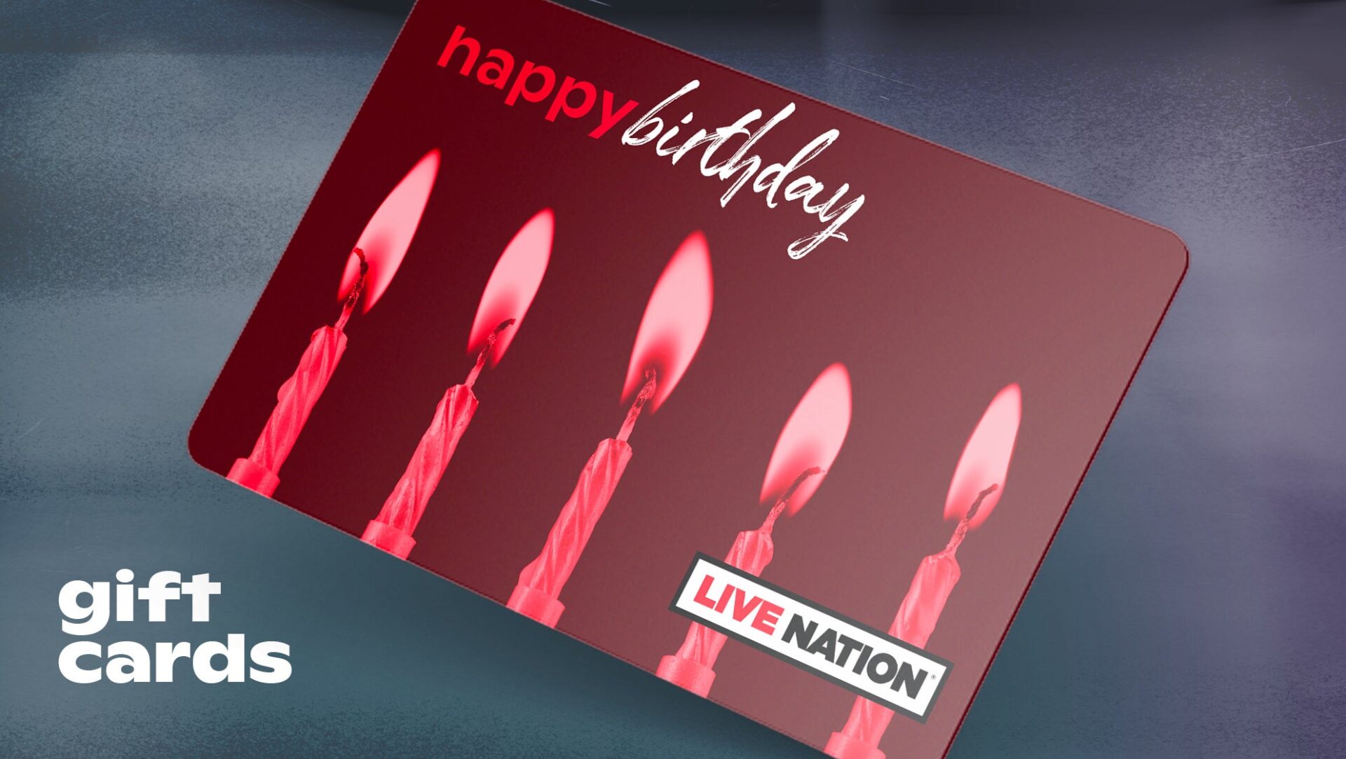 Rock On with Live Nation Gift Cards