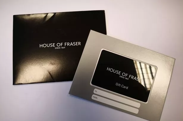 House of Fraser Gift Cards: Your Style House