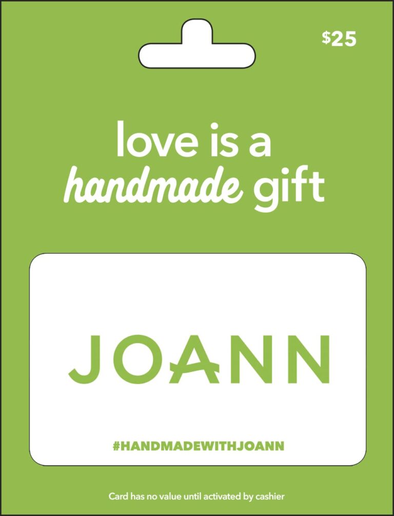 Crafting Masterpieces with Jo-Ann Fabric Gift Cards