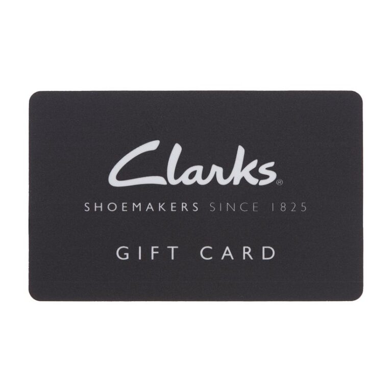 Clarks Gift Cards: Comfort First