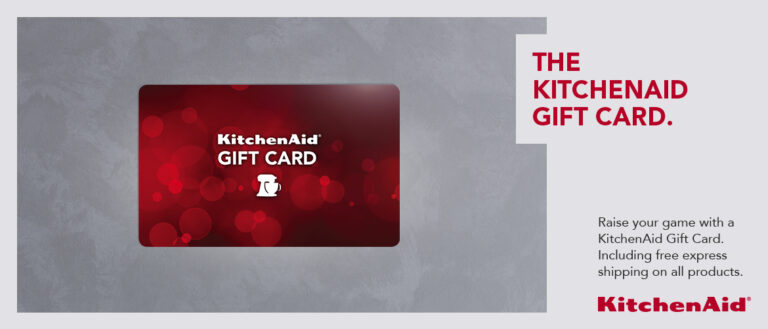 The Recipe for Success with KitchenAid Gift Cards