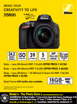 Focus on Nikon Gift Cards