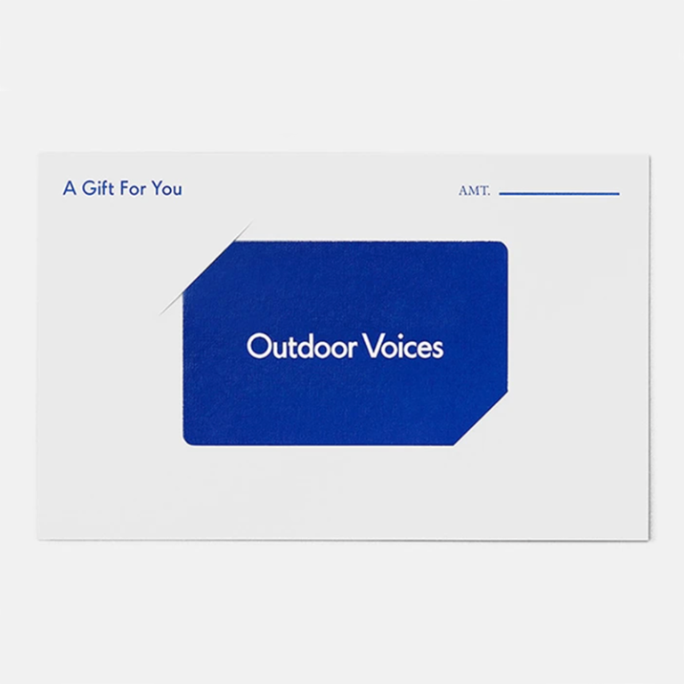 Active Lifestyle with Outdoor Voices Gift Cards