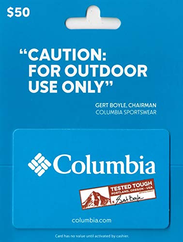 Explore Outdoors with Columbia Sportswear Gift Cards