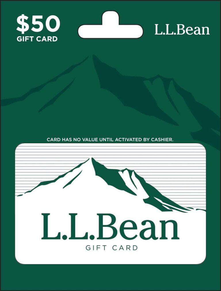 Discover Outdoor Gear with L.L. Bean Gift Cards