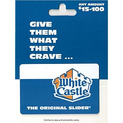 White Castle Gift Cards: Security & How to Use