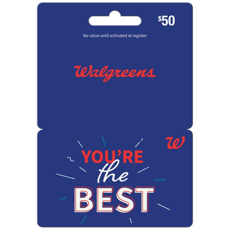 Saving on Essentials with Walgreens Gift Cards