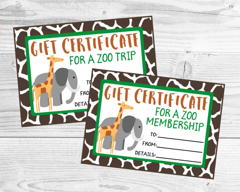 How to Make Your Zoo Membership Gift Card Go Further