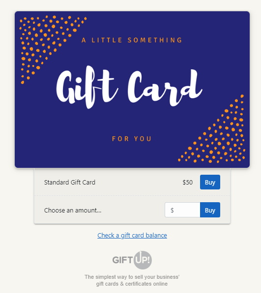 Custom Printing with Vistaprint Gift Cards